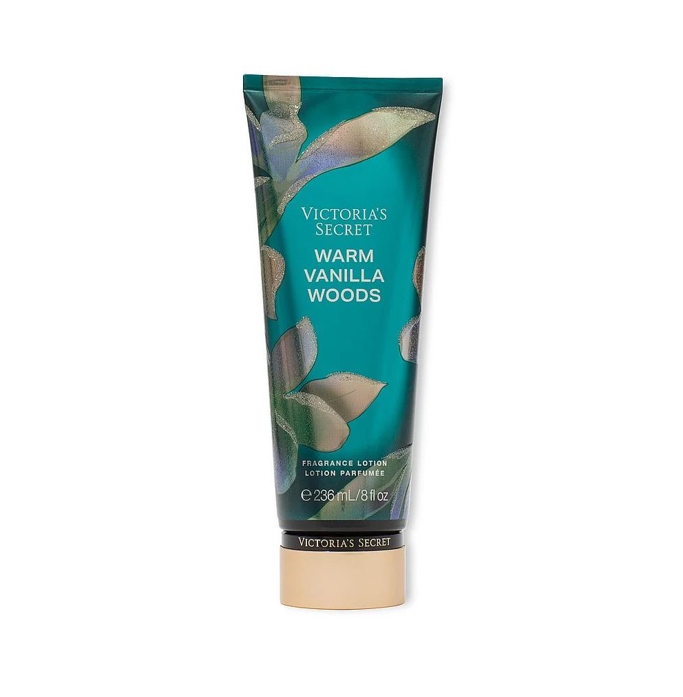 VICTORIA SECRET FRAGRANE LOTION 236ml - WARM VANILLA WOODS فيكتوريا سيكريت مرطب للجسم